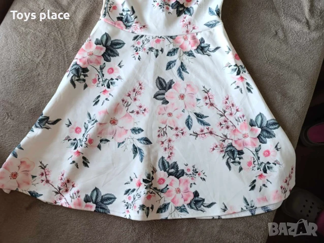 158/164 Нова красива лятна рокля XS, снимка 5 - Детски рокли и поли - 50663134