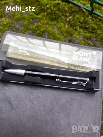 Montblanc химикалка в топ състояние,пишеща., снимка 2 - Други ценни предмети - 52985685