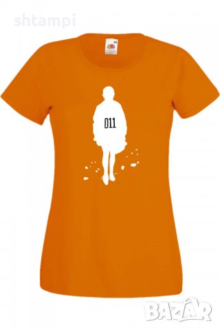 Дамска Тениска Stranger Things Eleven 3,Филм,Сериал,, снимка 7 - Тениски - 37318636