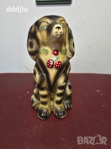 Старо керамично куче касичка