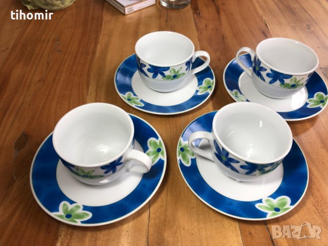 порцеланов сервиз за кафе Domestig, снимка 2 - Сервизи - 44020197