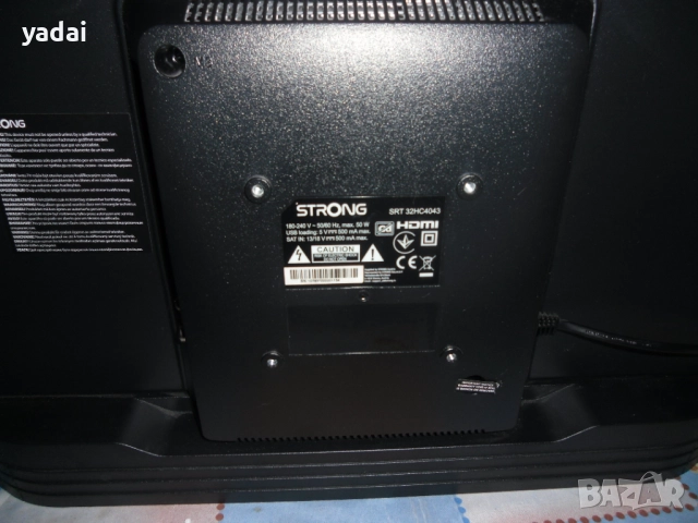 31.Продавам Телевизор STRONG HD LED TV-Модел SRT 32HC4043.Smart TV.Работи перфектно,не се ползва,поч, снимка 8 - Телевизори - 52961652