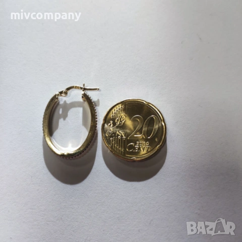 Златни обеци 2.24гр., снимка 2 - Обеци - 53260387