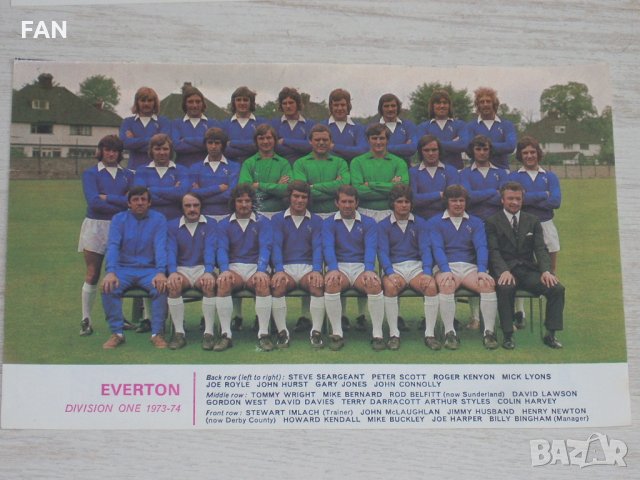 Плакати (снимки) на английски отбори от началото на 70-те години Челси, Евертън, Болтън, Мидълзбро, снимка 2 - Фен артикули - 32505992