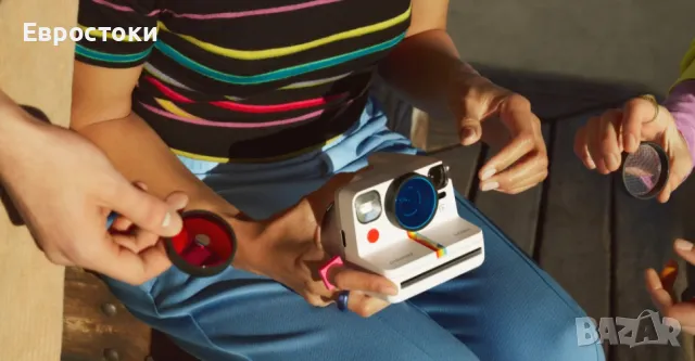 Polaroid Now+ Generation 2 i-Type Instant Camera аналогов моментален фотоапарат плюс 5 филтъра , снимка 2 - Фотоапарати - 47301703