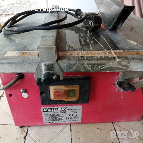 машина за рязане на плочки райдер 600вата, снимка 2 - Други инструменти - 52026996