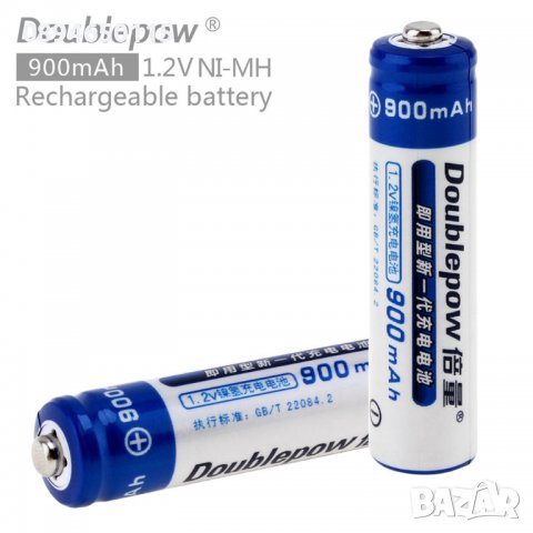 Акумулаторни батерии ААА 900mAh АА 1200mAh ААА АА, снимка 3 - Друга електроника - 36672029