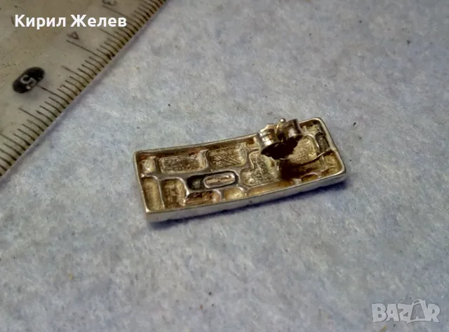 СТИЛНО ФЕШЪН АРТ ОРНАМЕНТИРАНА СРЕБЪРНА ОБЕЦА СРЕБРО 925 ДИЗАЙНЕРСКА ИЗРАБОТКА 49863, снимка 4 - Обеци - 49757792