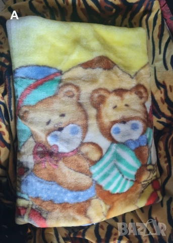 Поларено дебело детско одеало 