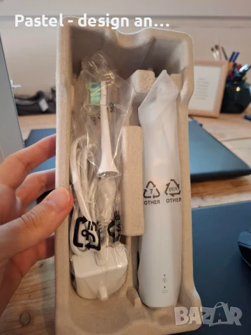 Четка за зъби с ултразвук- не е ползвана, снимка 3 - Други - 50832316