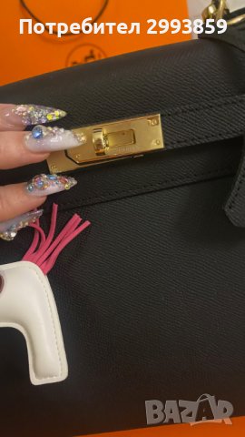 чанта Ермес Кели 27*Hermes Epsom gold hardware, снимка 6 - Чанти - 42425027
