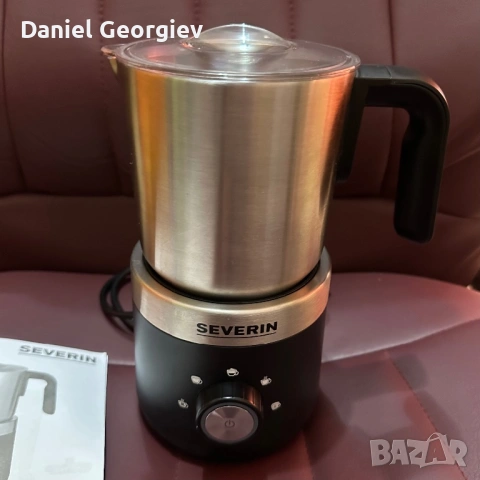 Неупотребяван Пенообразувател за мляко Severin S3588 за топли и студени напитки