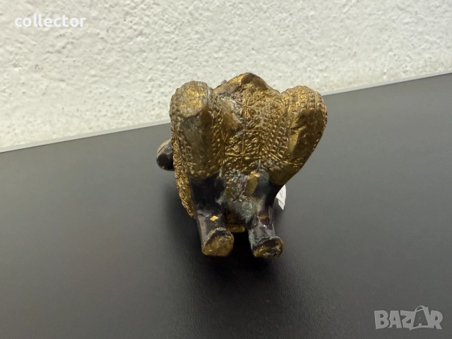 Бронзова будитска фигура. №7506, снимка 6 - Колекции - 52084237