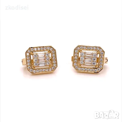 Златни обеци 4,31гр. 14кр. проба:585 модел:26608-5