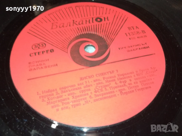 ДИСКО СПЕКТЪР 2 2110251930, снимка 18 - Грамофонни плочи - 52134988