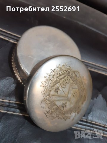 Посребрена кутия , снимка 5 - Антикварни и старинни предмети - 35142929