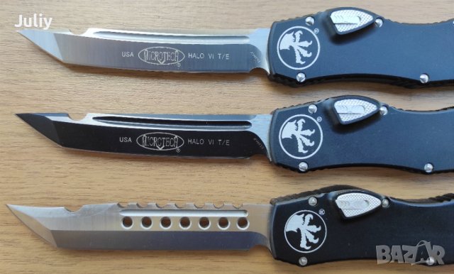 Автоматичен нож Microtech Halo VI, снимка 3 - Ножове - 35345644