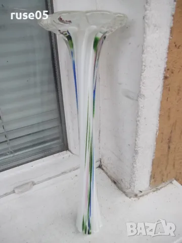 Ваза стъклена - 4, снимка 8 - Вази - 47779131