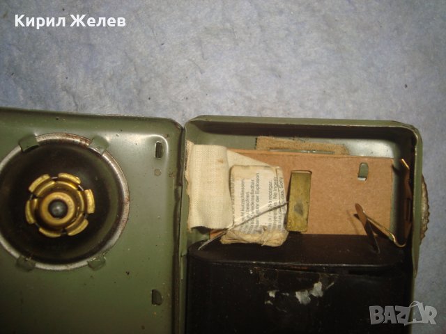 СТАРО СИГНАЛНО МЕТАЛНО РЯДКО РЕТРО БДЖ ФЕНЕРЧЕ с 4 ЦВЯТА 32189, снимка 8 - Антикварни и старинни предмети - 38276962