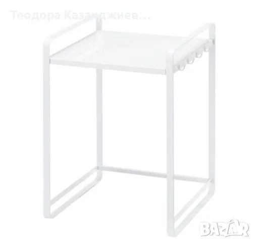 Разтегателна етажерка-органайзер за кухня Tower White. , снимка 3 - Кухни - 47653700