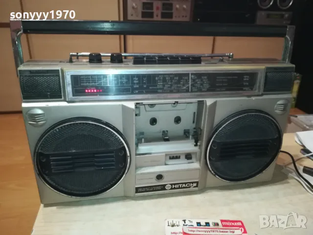 HITACHI TRK-7011E 0202251613, снимка 3 - Радиокасетофони, транзистори - 48930989