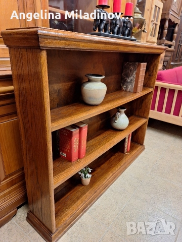 Комод, библиотека дъб масив , снимка 4 - Шкафове - 52670213