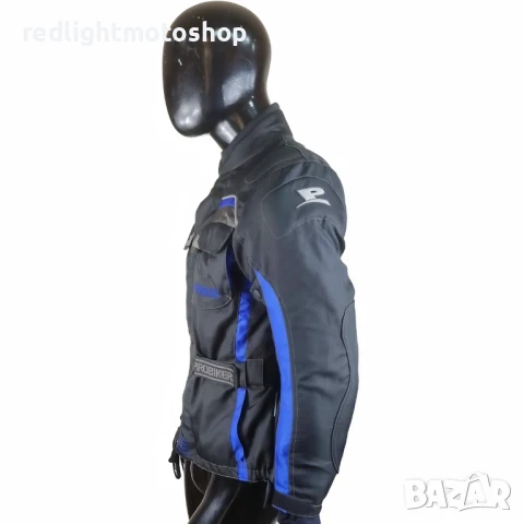 📌 5203 | Мъжко текстилно мото яке | Размер XS | 140 лв., снимка 2 - Аксесоари и консумативи - 50826343