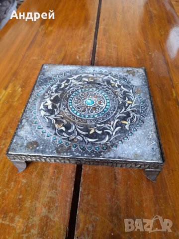 Стара поставка за топли предмети #12, снимка 2 - Антикварни и старинни предмети - 39467737