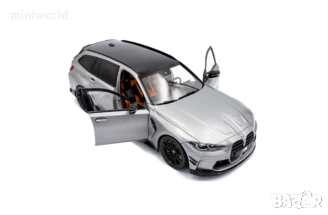 BMW M3 G81 Touring Kombi Performance 2024 - мащаб 1:18 на Solido моделът е нов в кутия, снимка 7 - Колекции - 52623628
