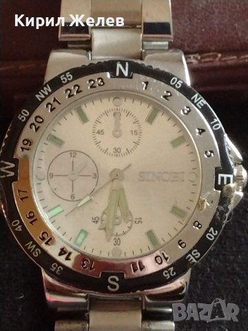 Модерен дизайн мъжки часовник SINOBI много красив стилен 41741, снимка 1 - Мъжки - 43785803