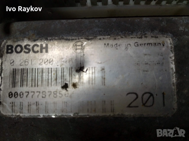 Компютър , ECU , LANCIA Y10 , 00077787850 , 0261200716 , снимка 4 - Части - 53606019