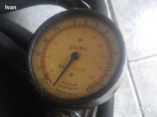 MICHELIN-MADE IN FRANCE-ф8мм-Пневматичен Профи Прав Шлайф/8м. Маркуч/Манометър, снимка 7 - Други инструменти - 37198581