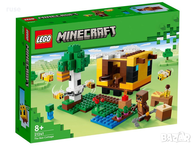 НОВИ! LEGO® Minecraft™ 21241 Къщата на пчелите, снимка 10 - Конструктори - 44875185