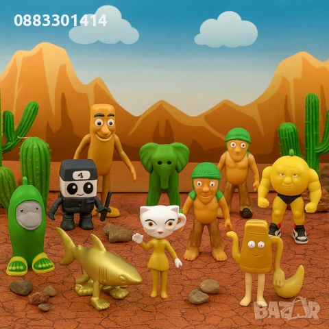 Italian brainrot Тунг Сахур Балерина Капучина Фигурки Изненада , снимка 4 - Фигурки - 51043516