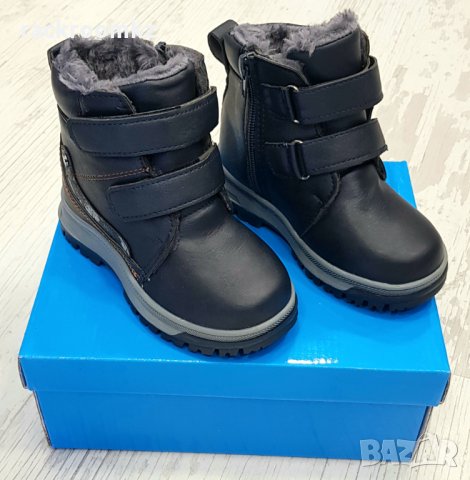 Детски топли боти с велкро, снимка 3 - Детски боти и ботуши - 34851512