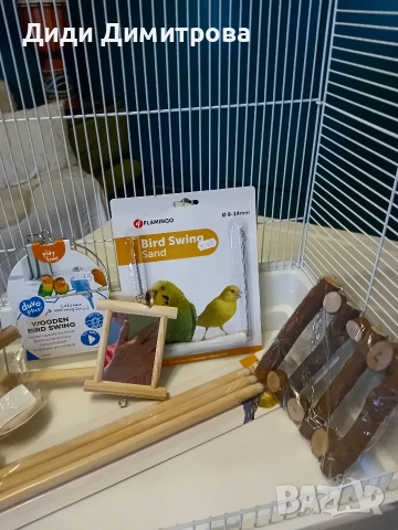 Продавам клетка за папагали , снимка 3 - Папагали - 52578280