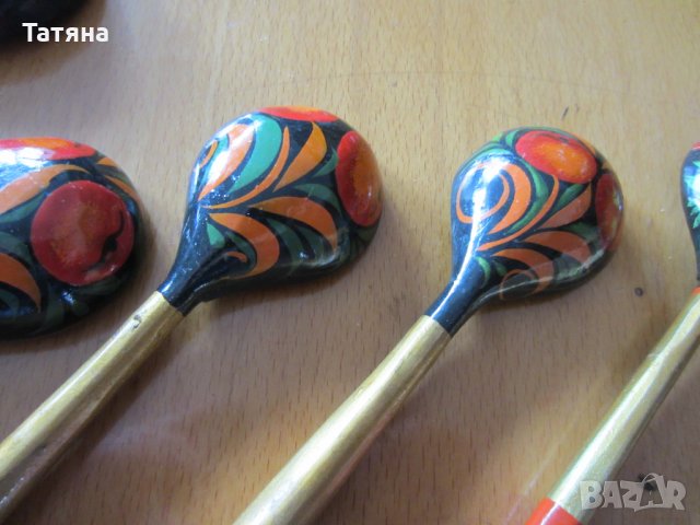 ножове  рисувани  декоративни ; лъжици;РУСИЯ, снимка 5 - Други - 28678020