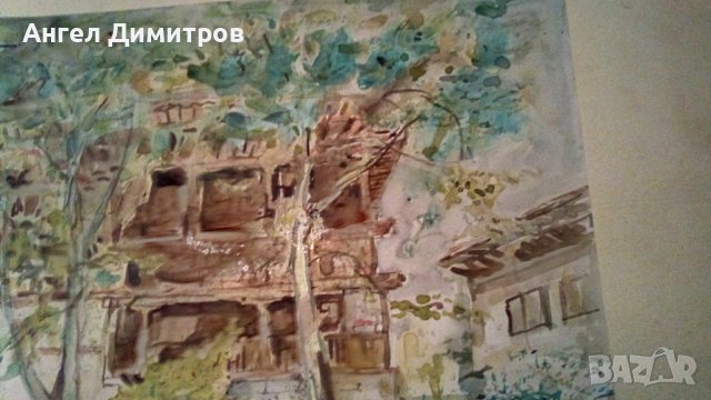 Ивелин Любенов картина акварел , снимка 5 - Картини - 38970882