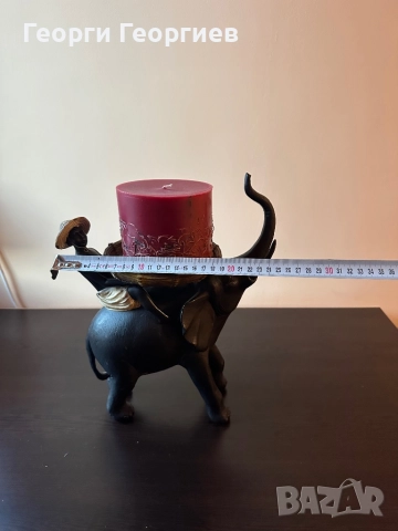 Прекрасна статуетка слон , снимка 8 - Статуетки - 52405065