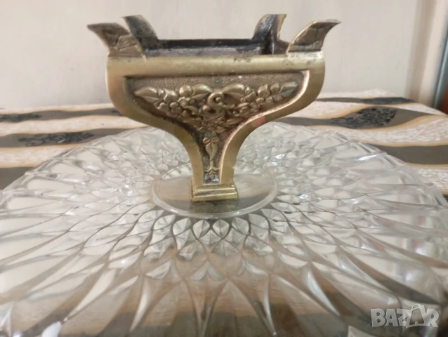 Фруктиера,плато,панер в стил арт деко, снимка 5 - Антикварни и старинни предмети - 50964948