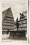 Стара черно-бяла картичка Хилдесхайм 1935, снимка 1 - Филателия - 44128784