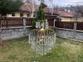 старинен кристален полилей , снимка 1