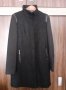 Дамско черно палто, снимка 1 - Палта, манта - 27400130