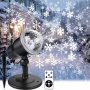 Коледен ЛЕД проектор- снежинки с дистанционно , снимка 1