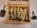 Оберфреза Спарки Sparky и Комплект фрезери за дърво с дървена кутия, снимка 3