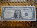 САЩ - $ 1 СРЕБЪРЕН СЕРТИФИКАТ 1957, снимка 1