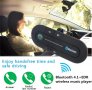 Универсален Безжичен Bluetooth високоговорител за кола хендсфри Handsfree Car Kit Телефон в колата в, снимка 17