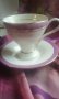Изискана чаша с чинийка за кафе/чай, снимка 1
