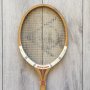колекционерска дървена тенис ракета / хилка DUNLOP от 80-те години, снимка 2