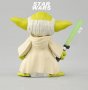Йода Yoda Star Wars Междузвездни войни фигурка играчка пластмасова, снимка 4